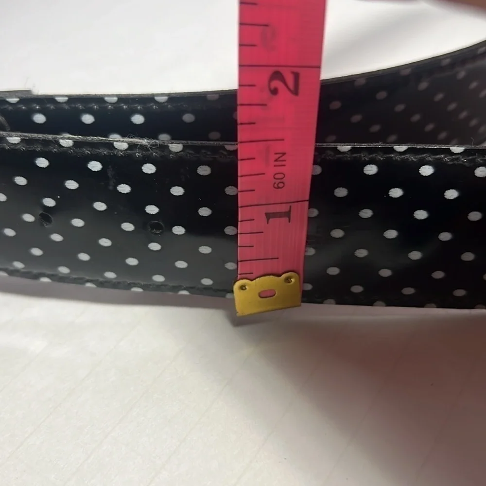Belt polka dots 1950 style. Vintage